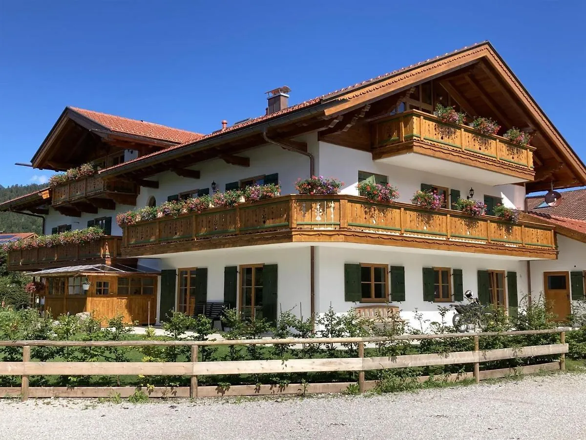 Apartmán Landhaus Geierstanger Wallgau Německo